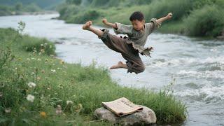 Kung Fu Movie! A little beggar finds a martial arts manual by the river, becomes the world's No.1!