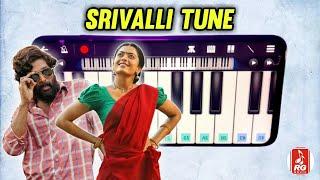 HOW TO PLAY SRIVALLI TUNE ON WALKBAND APP || BY RG MUZICS