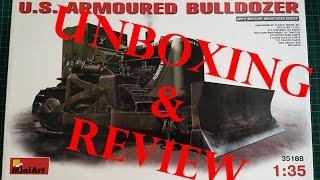 Unboxing of: U.S. Armored Bulldozer Miniart #35188