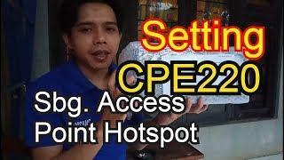 Cara Setting CPE220 Sebagai Access Point atau Hotspot (AP TP LINK OUTDOOR CPE220)