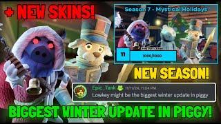 HUGE PIGGY UPDATE COMING SOON + NEW PIGGY WINTER UPDATE + NEW PIGGY WINTER SEASON 7...(Piggy News)