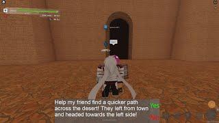 Sword Blox Online: Rebirth | Floor 4 Find Desert Path Quest Guide