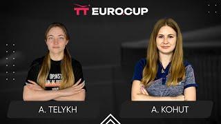 08:25 Anastasiia Telykh - Alina Kohut 21.11.2024 TT Euro.Cup Women Ukraine Star. TABLE 3