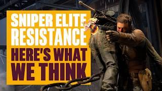 Sniper Elite Resistance Is So Brutal - Hands-On Preview, New Gameplay