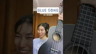 Glue Song tutorial under 1 min #gluesong #beabadoobee #ukulele #ukuleletutorial #ukulelesong