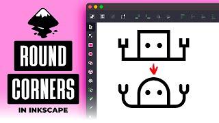 How To Round Corners In Inkscape | Paths, Strokes & Caps