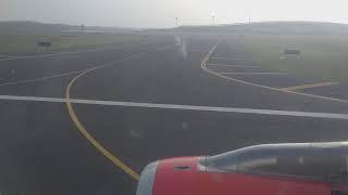 Aterrizando en Veracruz.