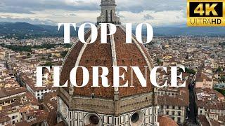 Top 10 Must-Do's in Florence, Italy (4K)