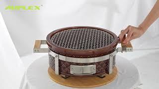 Retro brown Japanese grill—Auplex Kamado