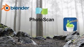 Blender2 79 photoscan Instant mesh create lowpoly assets with photogrammetry 2