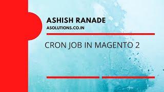 Cron Job In Magento 2