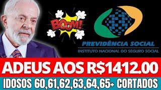 LISTA COM 1 MILHÃO IDOSOS 60,61,62,63,64,65+ ANOS DÃO ADEUS A SALÁRIO DE R$1412 DO INSS!