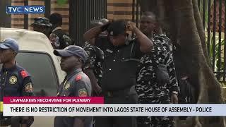 There Is No Restriction Of Movement Into Lagos State House Of Assembly - Police