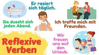 Learn German Reflexive Verbs: Boost YourDaily Conversations| A1-A2 | #deutschlernen