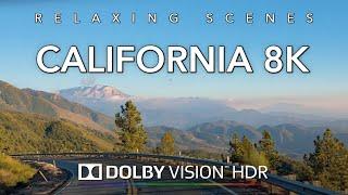 Driving California 8K Dolby Vision HDR - Big Bear to Venice Beach at Sunset