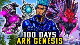 100 Days in Ark Survival Evolved Challenge [Genesis 2]