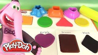 Pâte à modeler Play Doh Apprendre les Couleurs et les Formes Shape & Learn