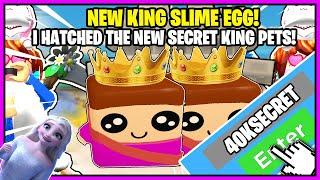 CLICKING CHAMPIONS *FREE LEGENDARY PET!* I HATCHED THE NEW KING SECRET PETS! TWITTER CODE! - ROBLOX