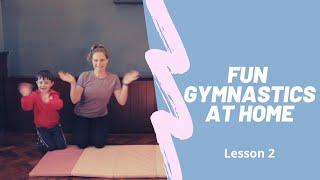 Fun Gymnastics at Home for Kids: Lesson 2