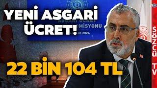 Milyonlar Bekliyordu! Vedat Işıkhan Açıkladı! 2025 Yılı Asgari Ücret 22.104 TL Oldu!