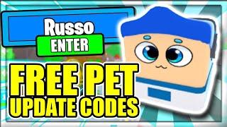 ALL *NEW PET* UPDATE CODES! Clicker Madness Roblox