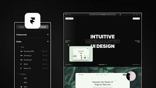 Framer Style Guide & Portfolio Landing Page Design | Free Course