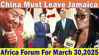 Rubio to evaluate U.S travel advisory for Jamaica if the country agrees to impose sanctions on China