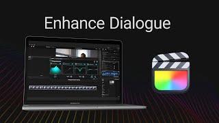 AI Speech Enhancement and Noise Removal in Final Cut Pro