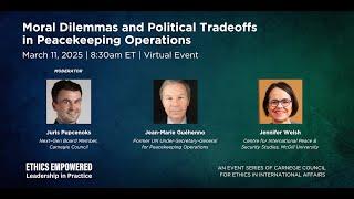 Moral Dilemmas and Political Tradeoffs in Peacekeeping Operations