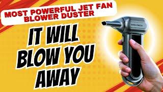 WolfBox Air Duster Best Jet Fan Turbo Blower Duster for the Money that will Blow You Away