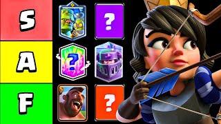 I Ranked *EVERY* Card in the Clash Royale Tier List!