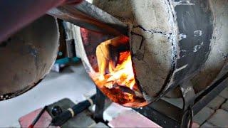 Super Efficient  Wood Stove Stays Warm For Hours With No Fire 