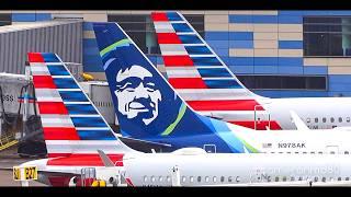 ATC Tower Plane Spotting | Alaska Airlines starts Service | Bahamas | Dec 16/2023