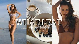 what I eat in a day as a model | cozy day at home