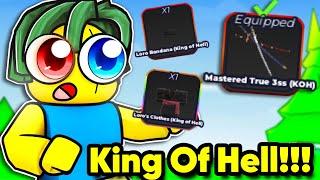 I Became ZORO KING OF HELL & Mastered True 3 Swords!!! In One Fruit Simulator!