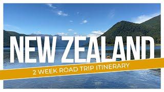 New Zealand 2-week Itinerary  recommended road trip route for your family  #NZitinerary #RoadTrip