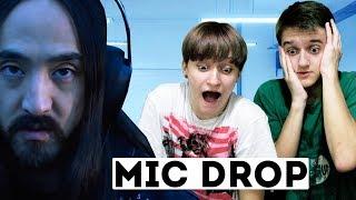 РЕАКЦИЯ С БРАТОМ на BTS - MIC Drop (Steve Aoki Remix) | ОТСЫЛКА к THE LAST OF US!!!