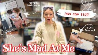 "You Can Stop"  She FUSSED at Me in PUBLIC?!  | I GOT SCAMMED!| Aspyn Stays!  | Family 5 Vlogs
