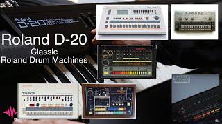 Roland D-20 - legendary TR and CR-Drums