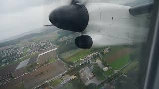 Austrian DHC8-Q400 Takeoff Zurich ZRH