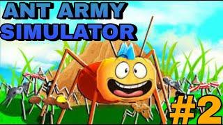 ПОЛУЧИЛ ЛЕДЯНОГО МУРАВЬЯ В РОБЛОКС ! Roblox Ant Army Simulator