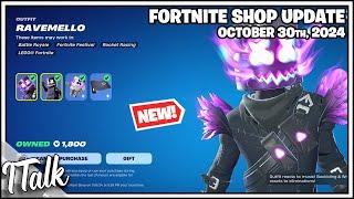 *NEW* RAVEMELLO SET! Fortnite Item Shop [October 30th, 2024] (Fortnite Chapter 5)