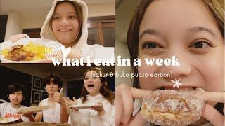 what I eat in a week (sahur and buka puasa edition) part 2!!!