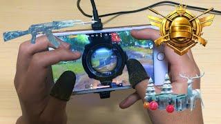 Best iPhone8 Handcam | 5Finger Claw SOLOvsSQUAD |  NEWSensitivity&SETTINGS PUBGMOBILE