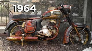 Rescuing a Forgotten 64 Years Old British Triumph Motorcycle - Restoration Part 3