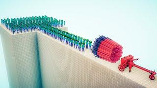 EPIC MINECRAFT ZOMBIE ARMY vs EVERY GOD - Totally Accurate Battle Simulator TABS
