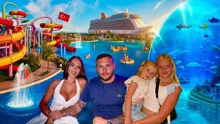5-Star Family Holiday in Turkey!  Titanic Deluxe Lara, Land of Legends & Nemo Restaurant Vlog