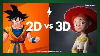 The Differences Between 2D and 3D Animation | Motionplex