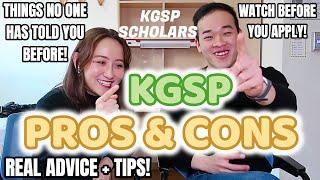 KGSP Scholar on the Pros & Cons + Advice & Tips! | GKS Scholarship 2021