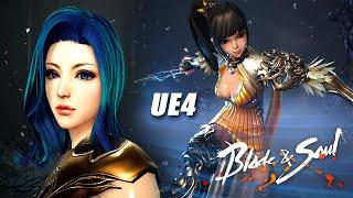 Blade & Soul UE4 Test - First Look Gameplay & Character Creation - New Cutscene Story